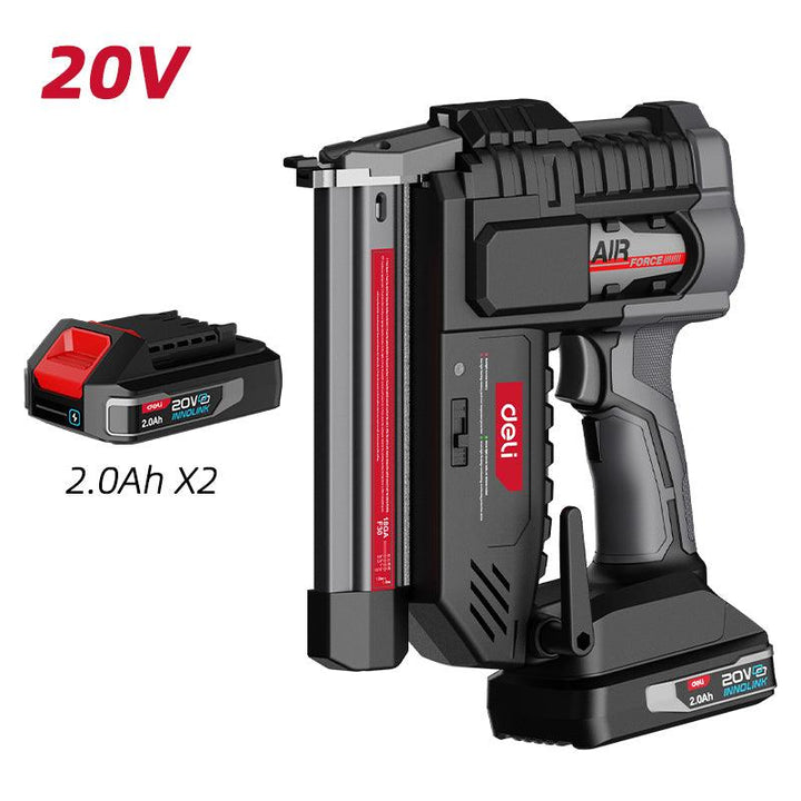 20V Lithium-ion Cordless Brad Nailer -  مسمار عالبطارية+ 2 بطارية