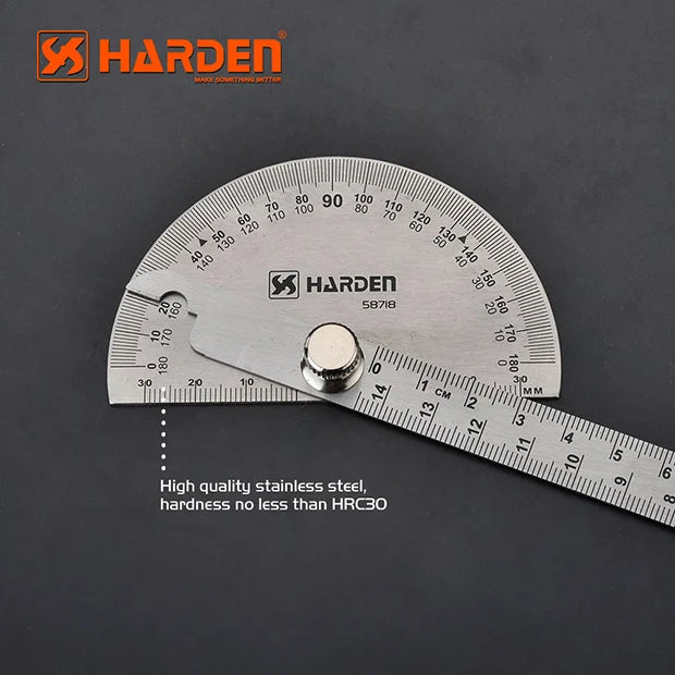 Bevel Protractor Angle Ruler 90x150mm - منقلة زوايا معدنية