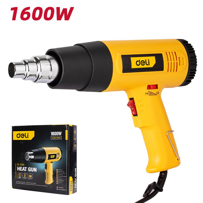 Deli Adjustable Temperature Heat Gun (1600W) - سشوار حراري