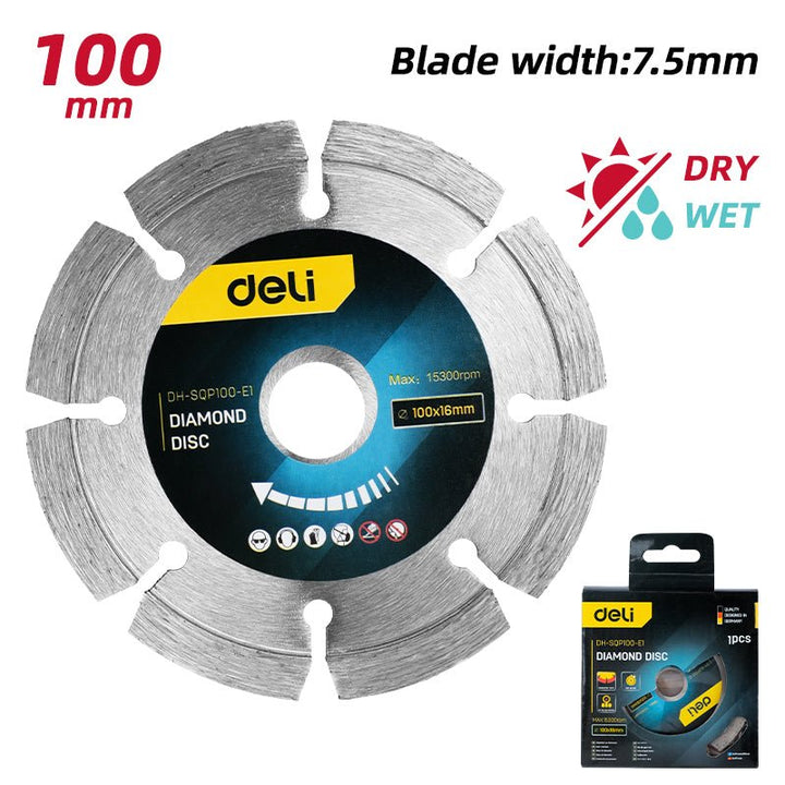 Deli Diamond Disc (100mmx16mm) - ديسك الماس