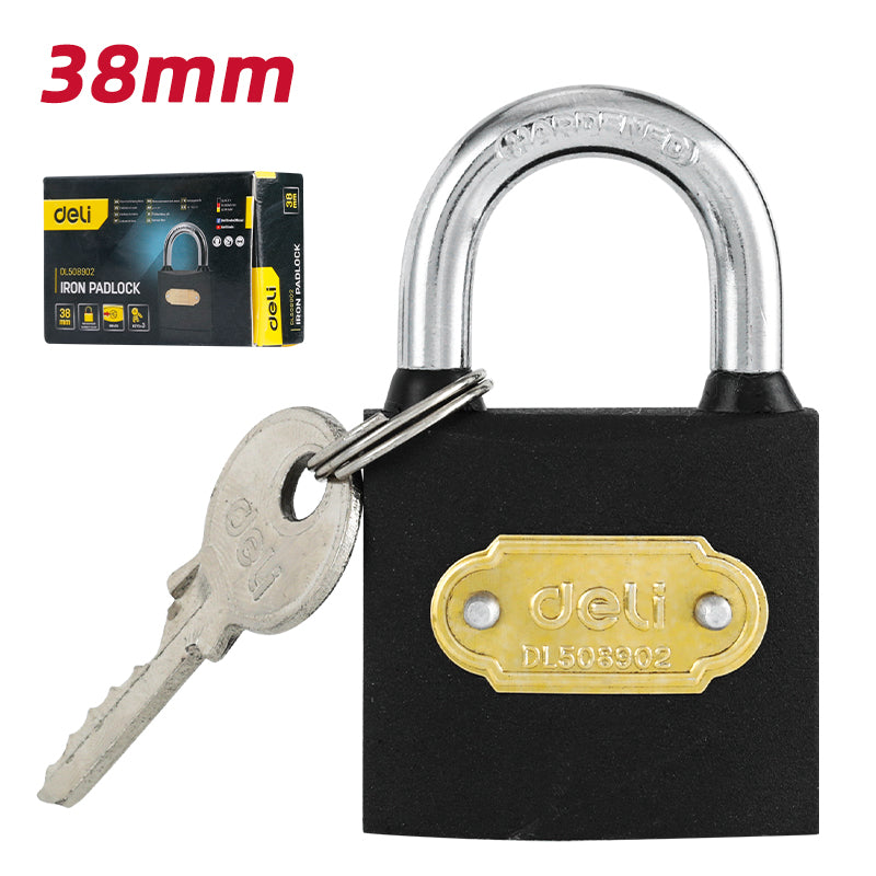 Deli Iron Padlock (38mm) - قفل حديد