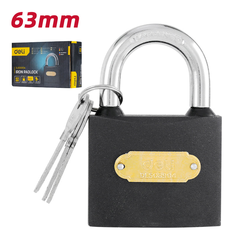 Deli Iron Padlock (63mm) - قفل حديد