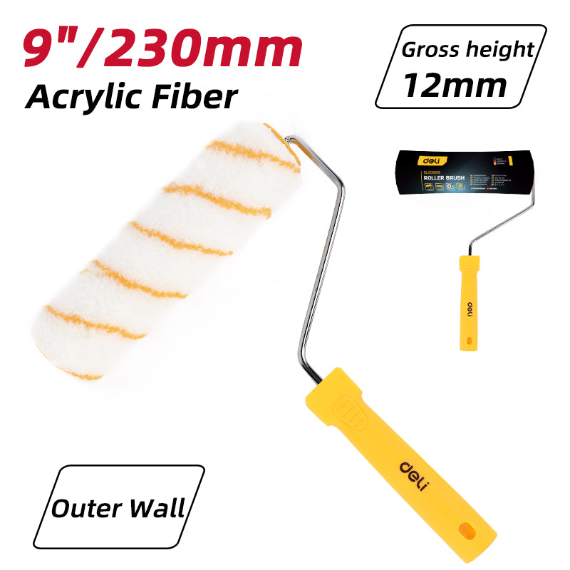 Deli 9" Cylinder Brush (Outer Wall) - مسكة رول دهان