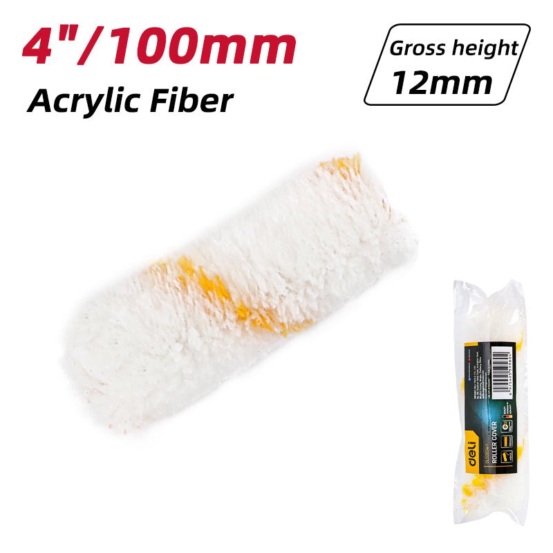Deli 4" Mini Paint Roller Cover - خرطوشة رول دهان