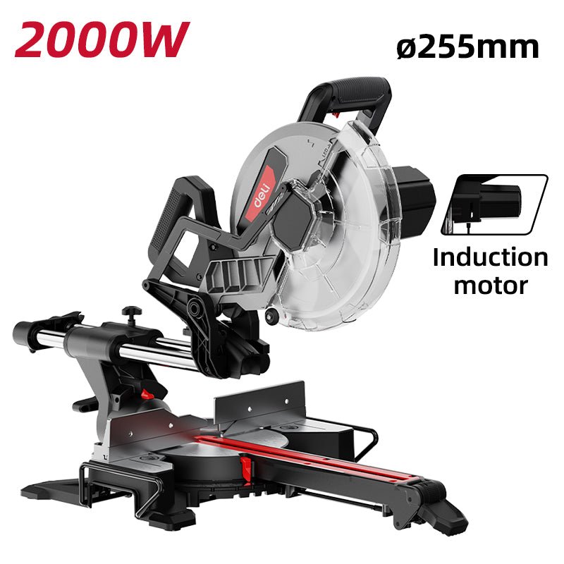 Deli 2000W Miter Saw Red Series - منشار خشب