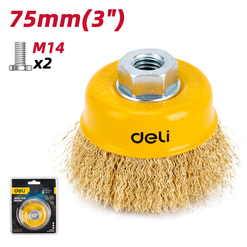 75MM (3") Wire Cup Brush -  فرشاية