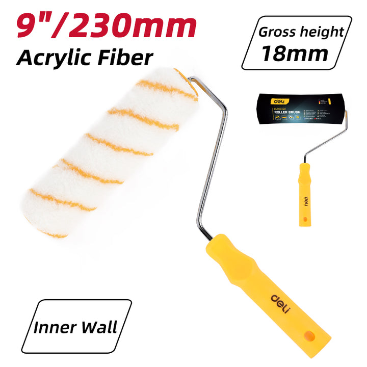 Deli 9" Cylinder Brush (Inner Wall) - مسكة رول دهان