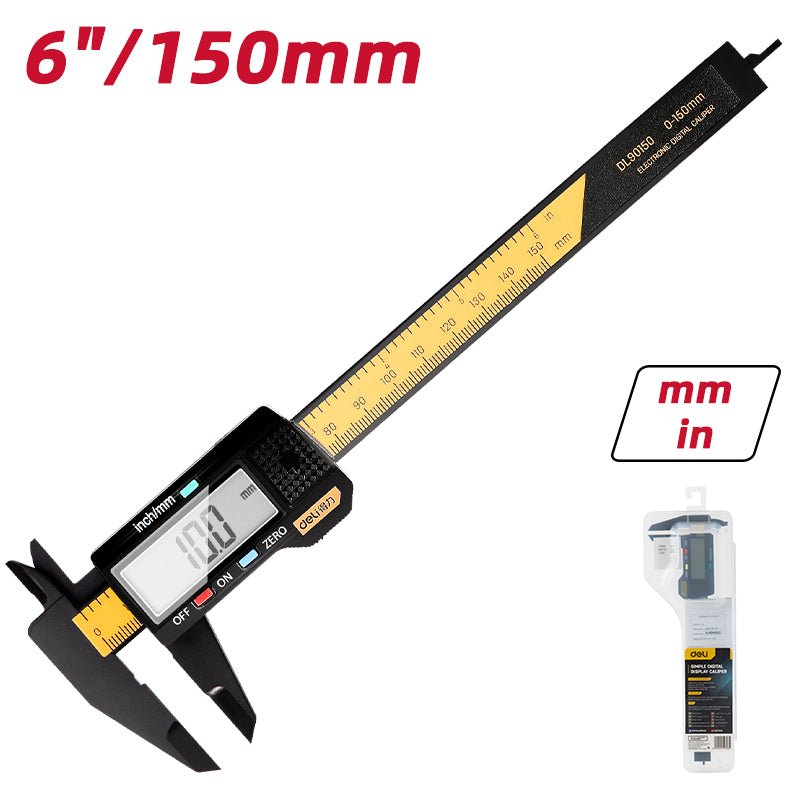 Deli Vernier Digital Caliper (150mm) - بياكوليس ديجيتال