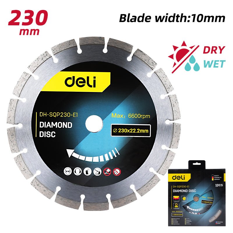 Deli Diamond Disc (230mmx22.2mm) - ديسك الماس