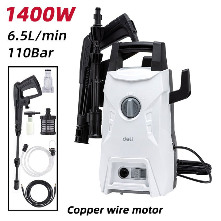 Deli 1400W-110Bar High Pressure Washer - مضخة غسيل