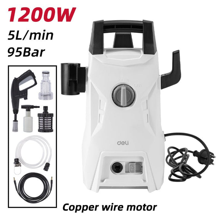 Deli 1200W-95Bar High Pressure Washer - مضخة غسيل