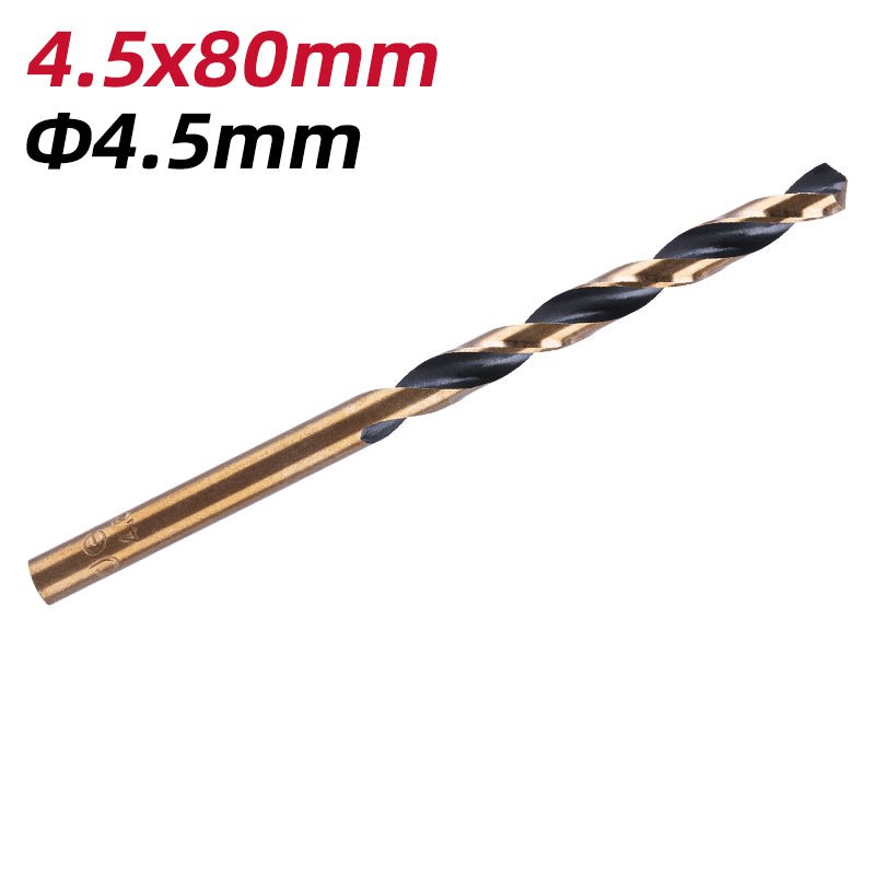 Deli HSS Drill Bit 4.5mmx80mm (10pcs) - ريشة حديد