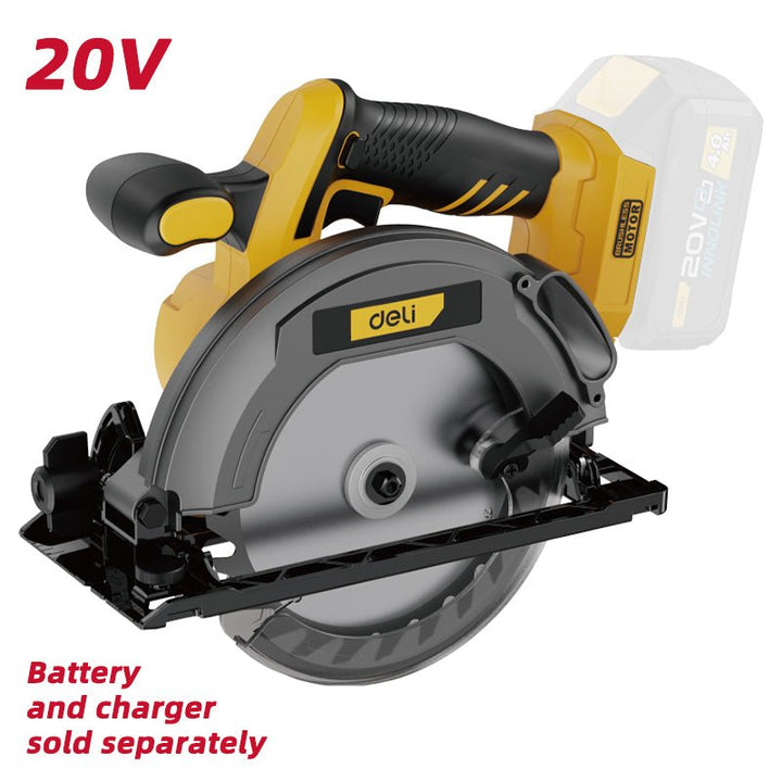 Deli 20V Brushless Motor Lithium-ion Circular Saw (165mm) (Tool Only) - منشار صدر عالبطارية