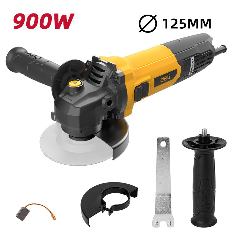 Deli 900W Angle Grinder (125mm) - صاروخ