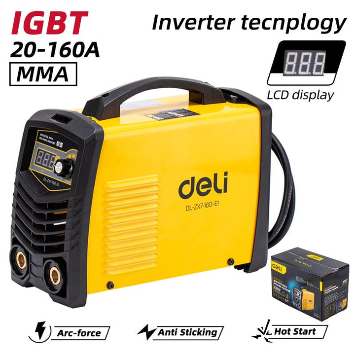 Deli Inverter MMA Welding Machine Full Set (20-160A) - مكنة تلحيم