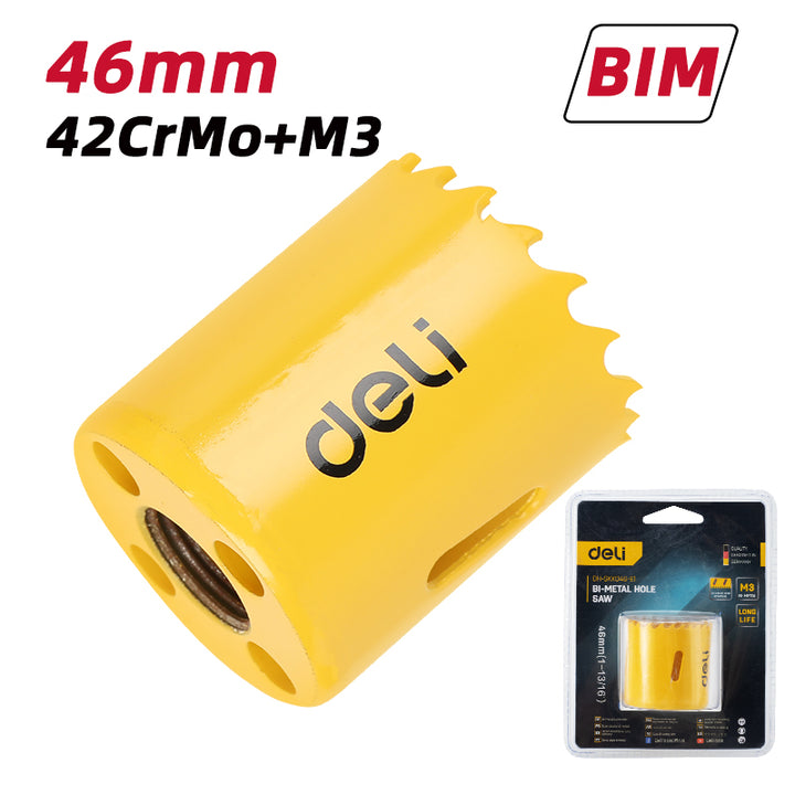 Deli Bi-Metal Hole Saw (46mm) - قوارة حديد