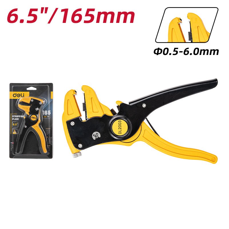 Deli Automatic Wire Stripper (6.5") - زلاطة شريط كهرباء