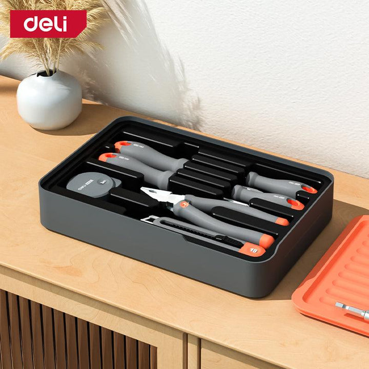 7-Piece Common Tool Set (Home Series) - 7 Pcs طقم تلكوم علبة تكديس