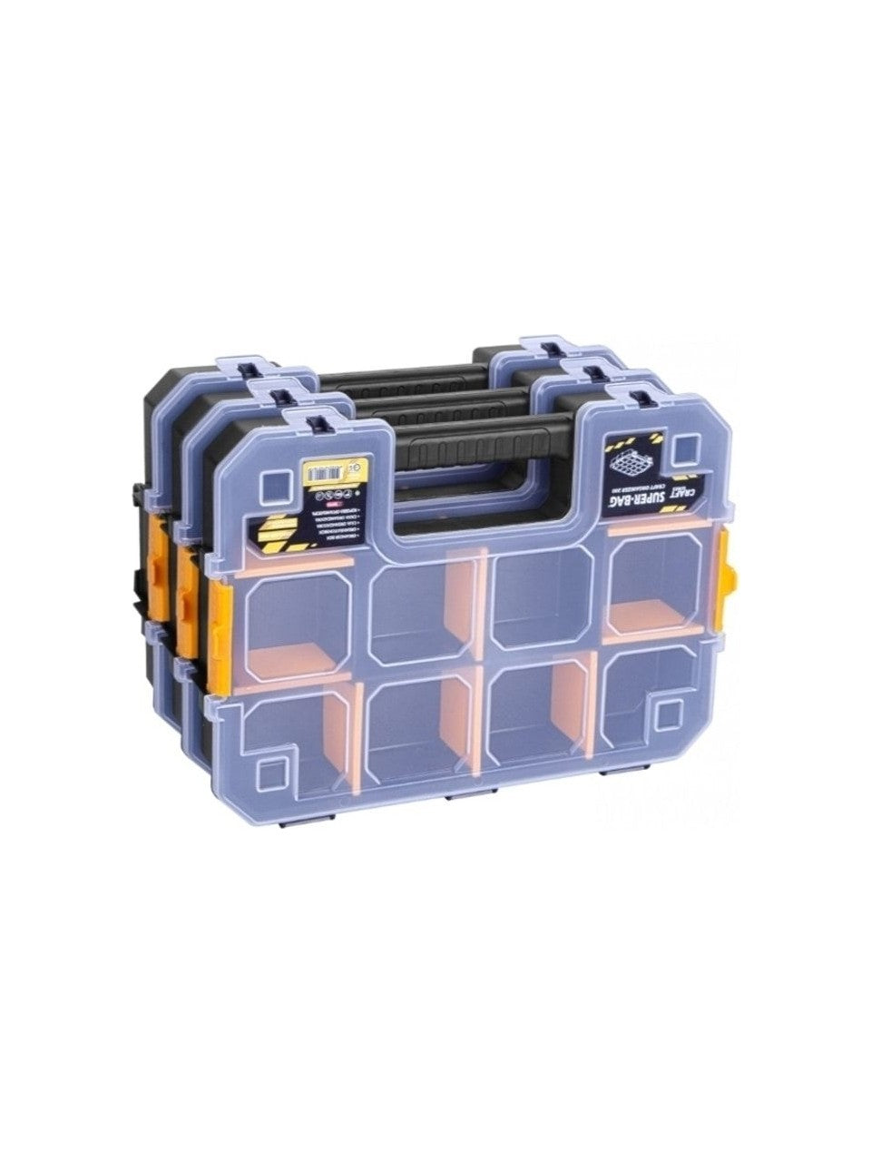 13" Parts Organizer Stackable 32x24x6 cm