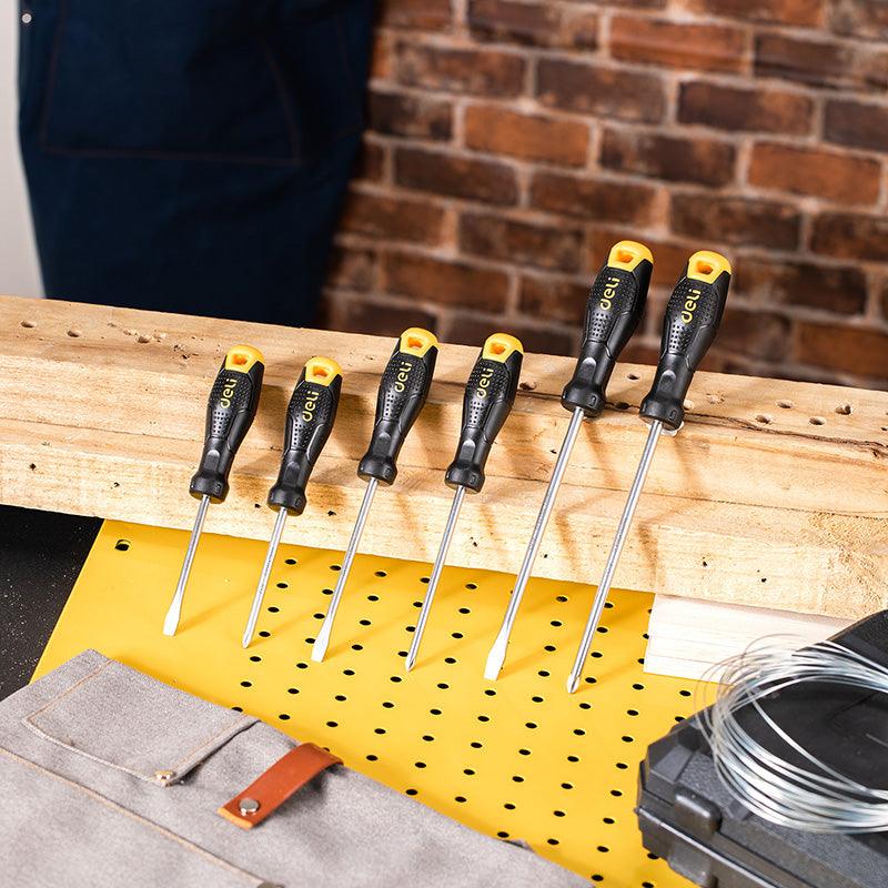 6 Pcs Screwdriver Set - 6 Pcs طقم مفك براغي