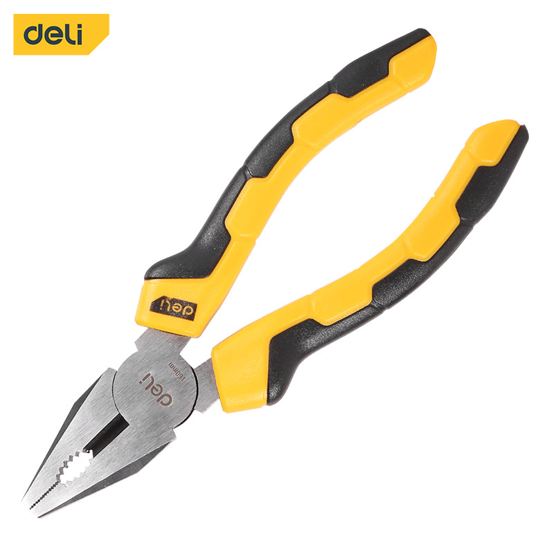 Deli 6" Combination Pliers - بانسة بولاد
