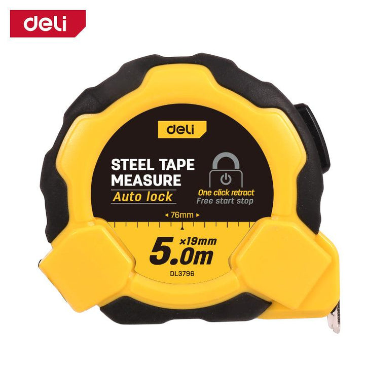 Deli Steel Tape Measure (5m*19mm) - متر صناعي