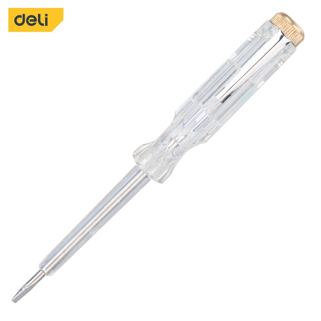 Deli Voltage Test Pencil (100-250V) - مفك تاست صغير