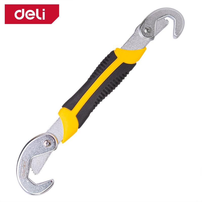 Deli 2 Pcs Multifunctional Wrench Set - 2Pcs طقم مفتاح لقط تلقائي
