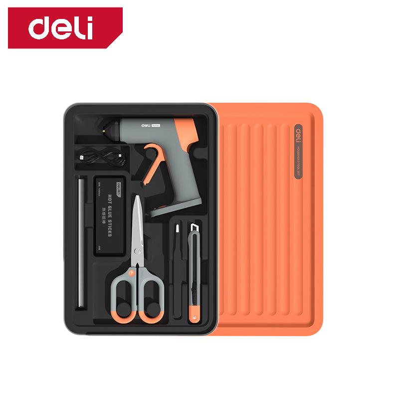 7-Piece Tool Set (Home Series) - 7 Pcs طقم تلكوم علبة تكديس