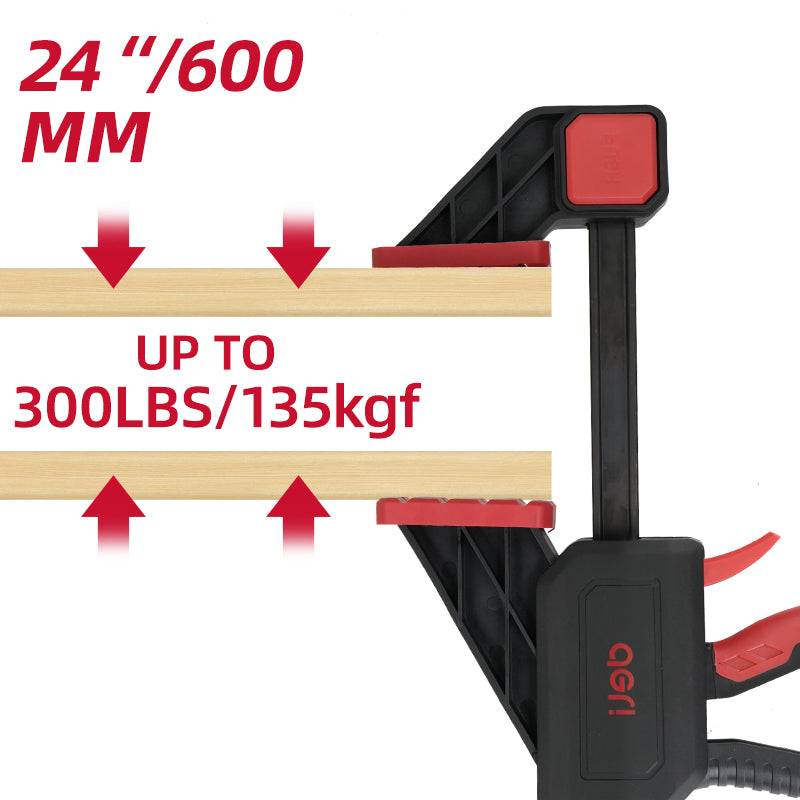 24" Quick Bar Clamp - ملزمة بلاستيك صناعية