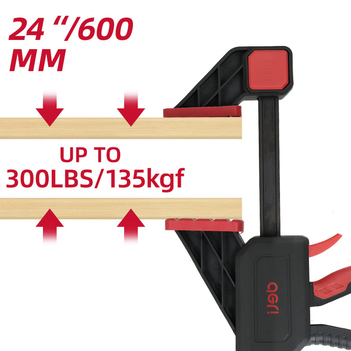 24" Quick Bar Clamp - ملزمة بلاستيك صناعية