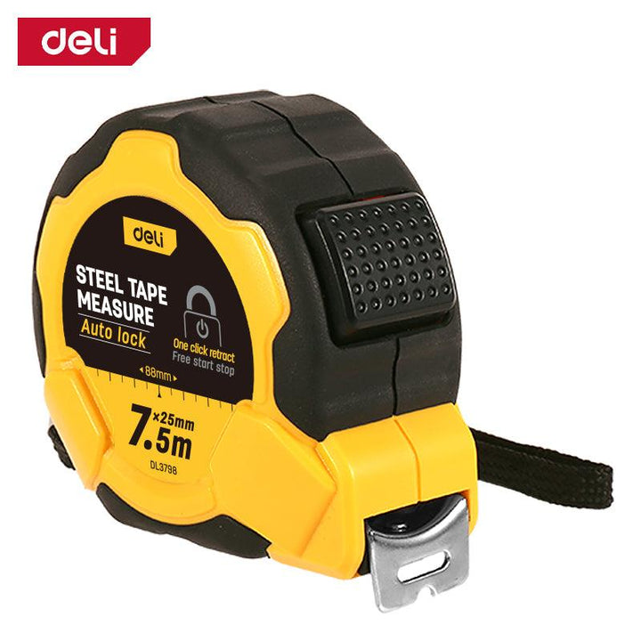 Deli Steel Measure Tape (7.5m*25mm) - متر قياس