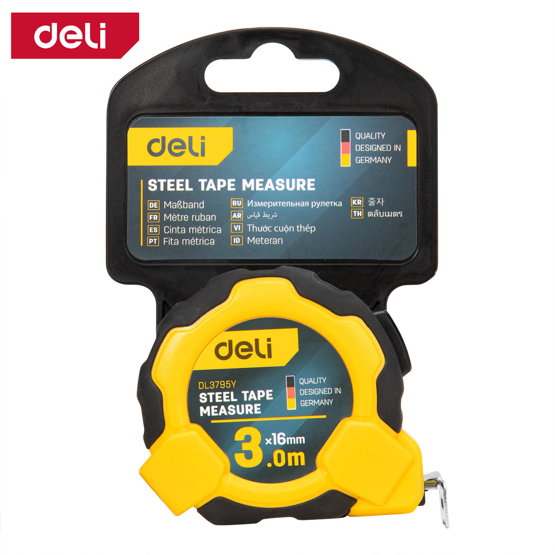 Steel Measure Tape (3m*16mm) (Self-Lock) - متر قياس