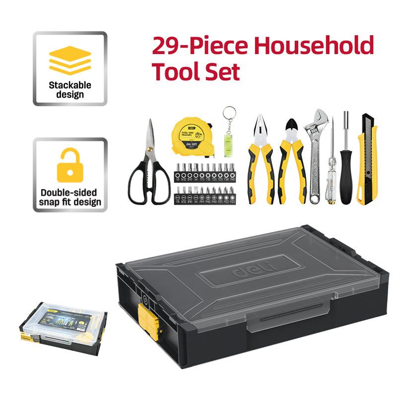 29-Piece Household Tool Set - طقم أدوات 29 قطعة