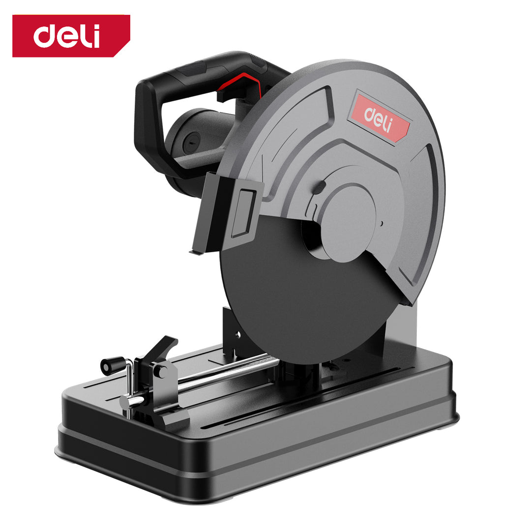 Deli 2350W Cut Off Saw Red Series - مقطع حديد صناعي