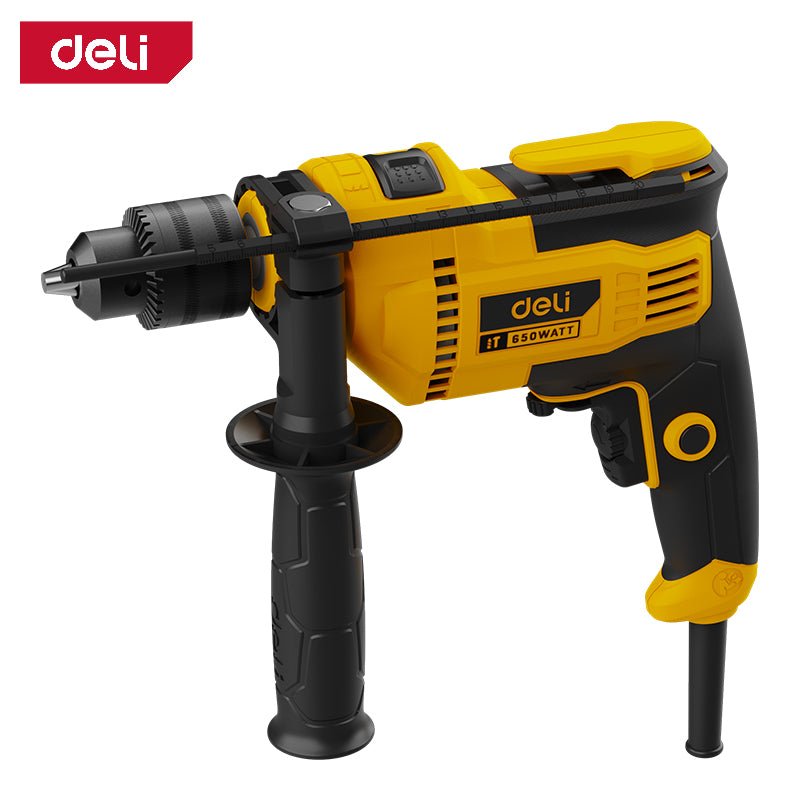 Deli 650W Hammer Impact Drill - مقدح صناعي