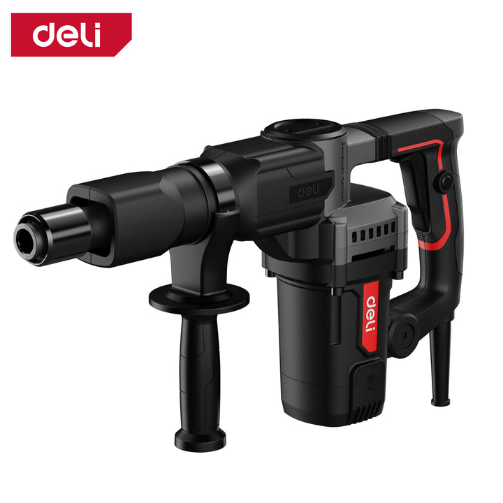 Deli 1200W Demolition Breaker Red Series - كومبرسور برم و تكسير صناعي