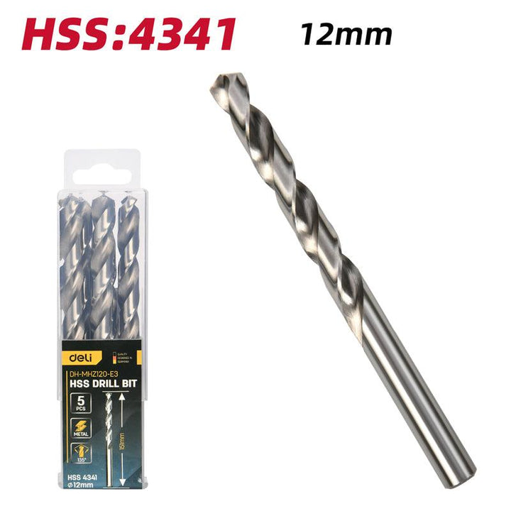 4341 Hss Drill Bit 12mm (5pcs) - HSS 4341 ريشة حديد