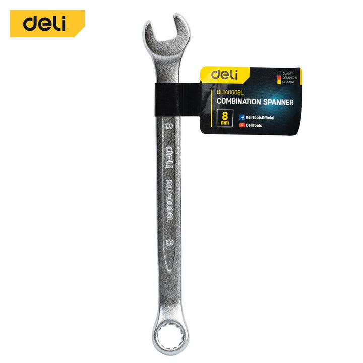 8mm Combination Spanner - مفتاح شق مسنن فدار