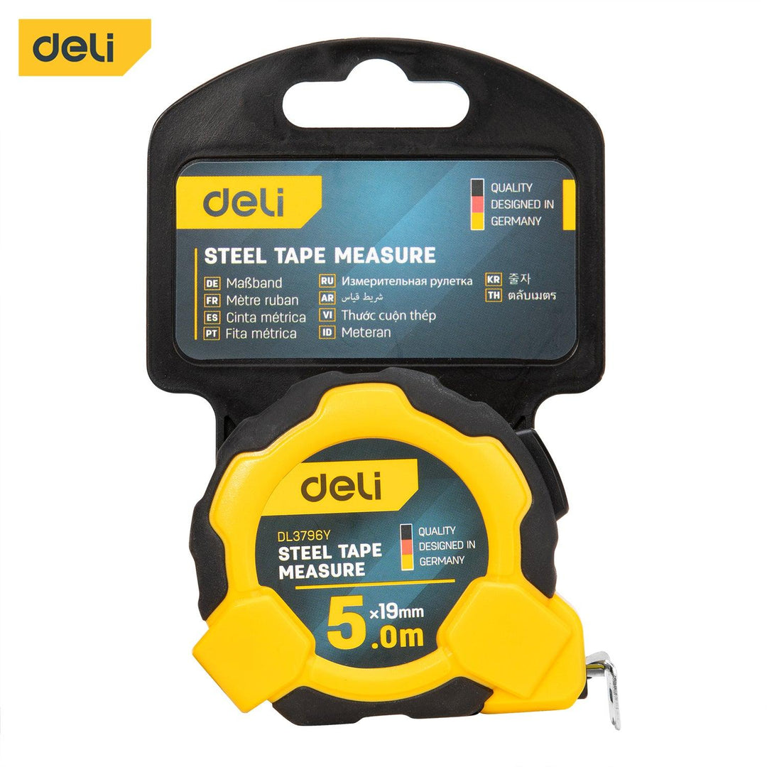 Steel Measuring Tape (5m*19mm) (Self-Lock) - متر قياس