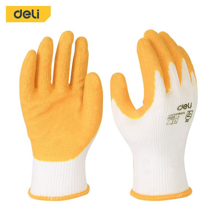 Latex Gloves (12 Pairs) Size L - قفازات لاتكس