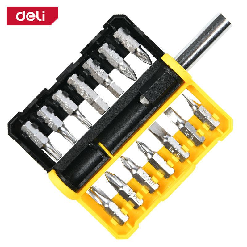 15 Pcs Screwdriver Bits Set - مجموعة رؤوس مفكات براغي – 15 قطعة