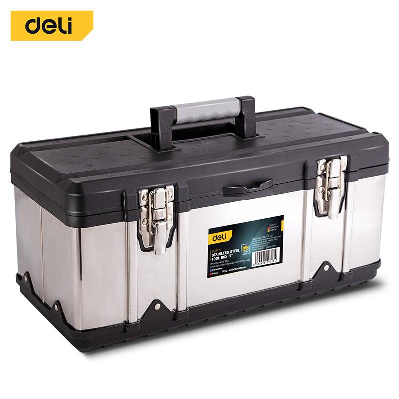 17" Stainless Steel Tool Box - صندوق أدوات ستانلس ستيل