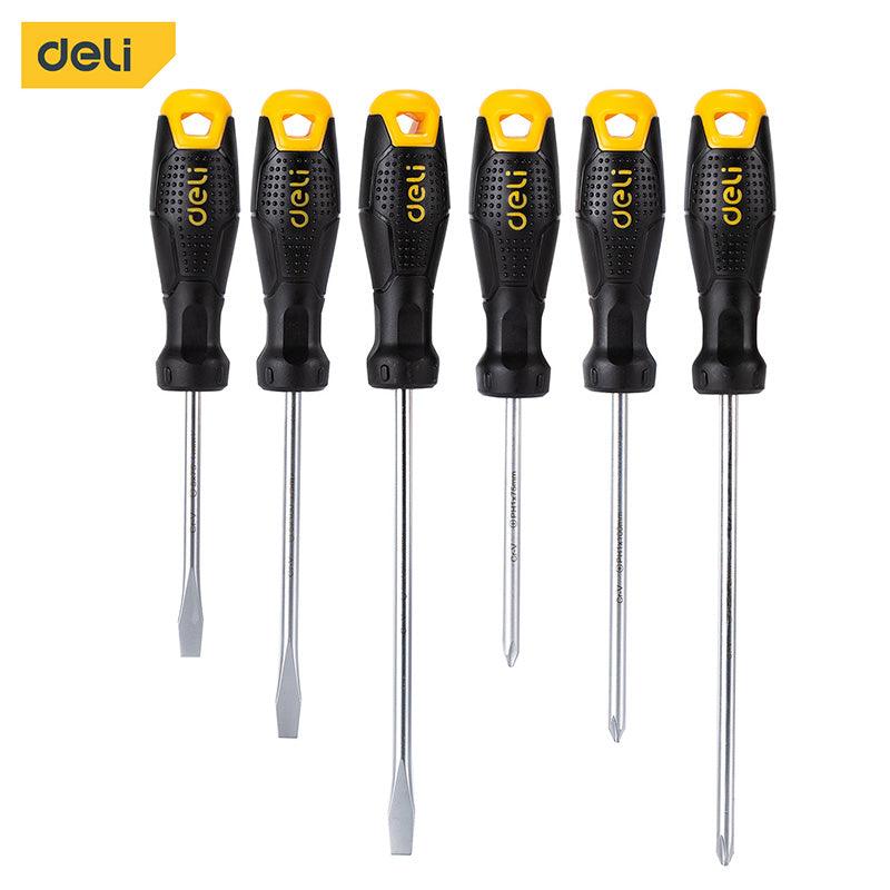 6 Pcs Screwdriver Set - 6 Pcs طقم مفك براغي