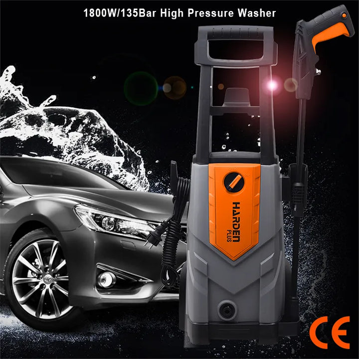 1800W-135Bar High Pressure Washer - مضخة غسيل