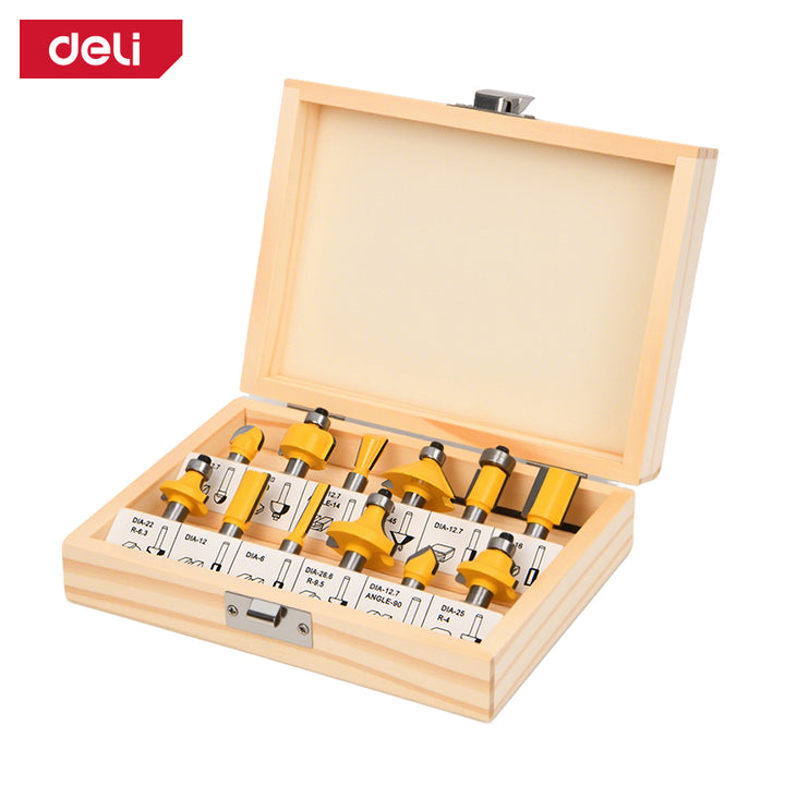 12pcs 8mm Router Bits Set