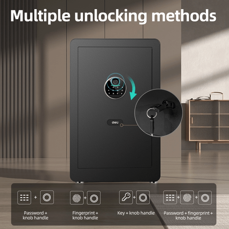 Biometric Fingerprint Digital Safe (H450*W380*D320) - خزنة رقمية وبصمة