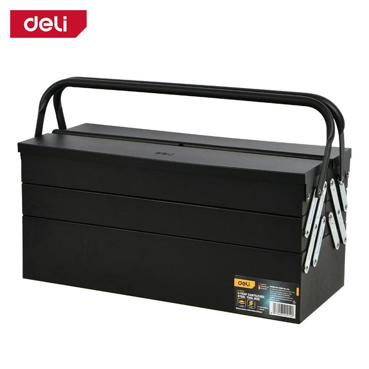 5-Tray Cantilever Steel Tool Box -  صندوق أدوات فولاذي 5 طبقات