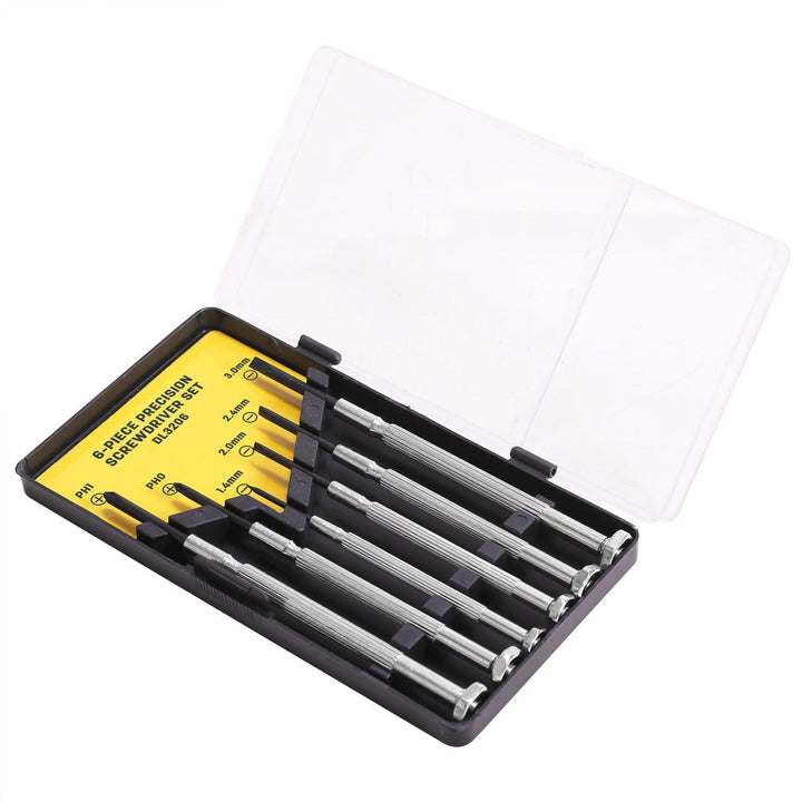 6 Pcs Set Clock Precision Screwdriver - طقم مفكات نواعم