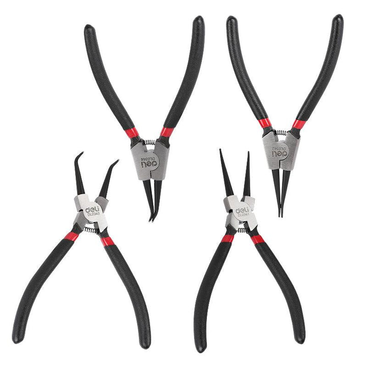 7" Circlip Pliers 4 Pc Set - بانسة سكمان 4 قطع